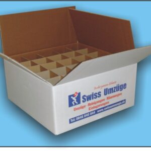 Geschirrkarton(mit Einlage)